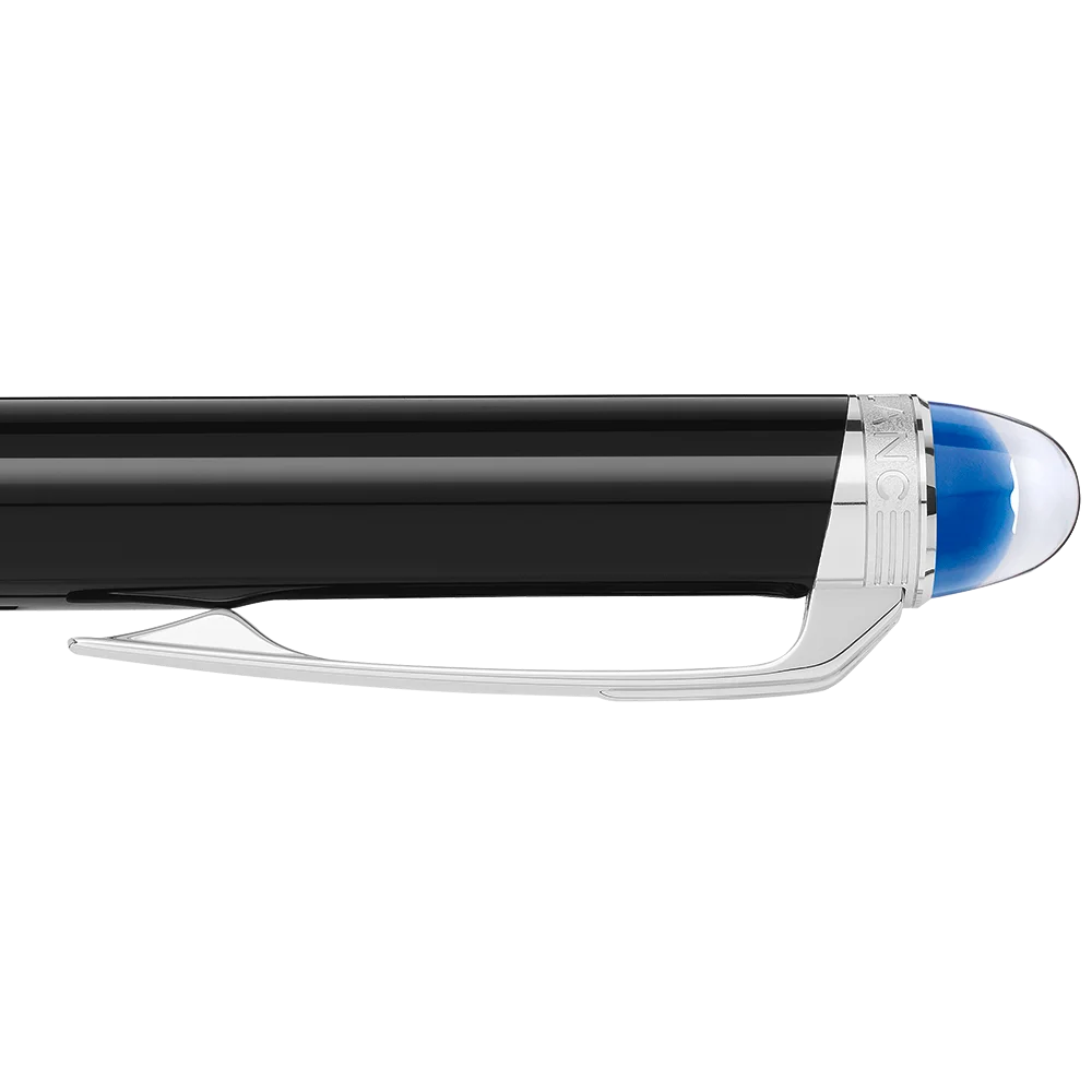 Luxuriöses Montblanc Schreibgerät StarWalker Doué in Schwarz und Platin