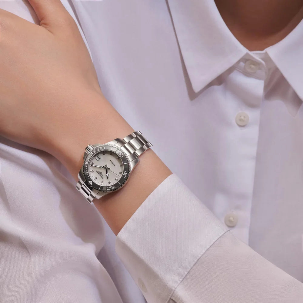 Longines Hydroconquest Uhr 32 mm Edelstahl