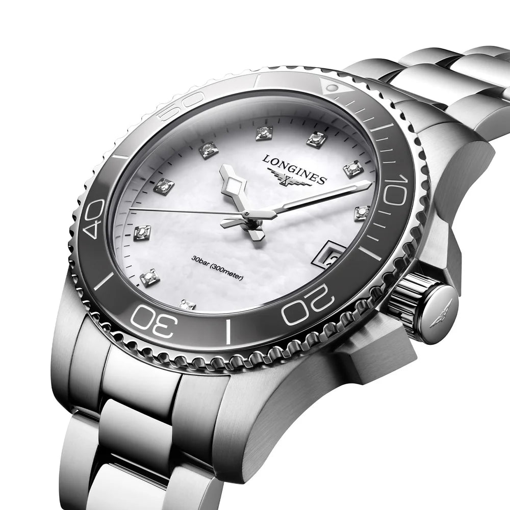 Longines Hydroconquest Uhr 32 mm Edelstahl