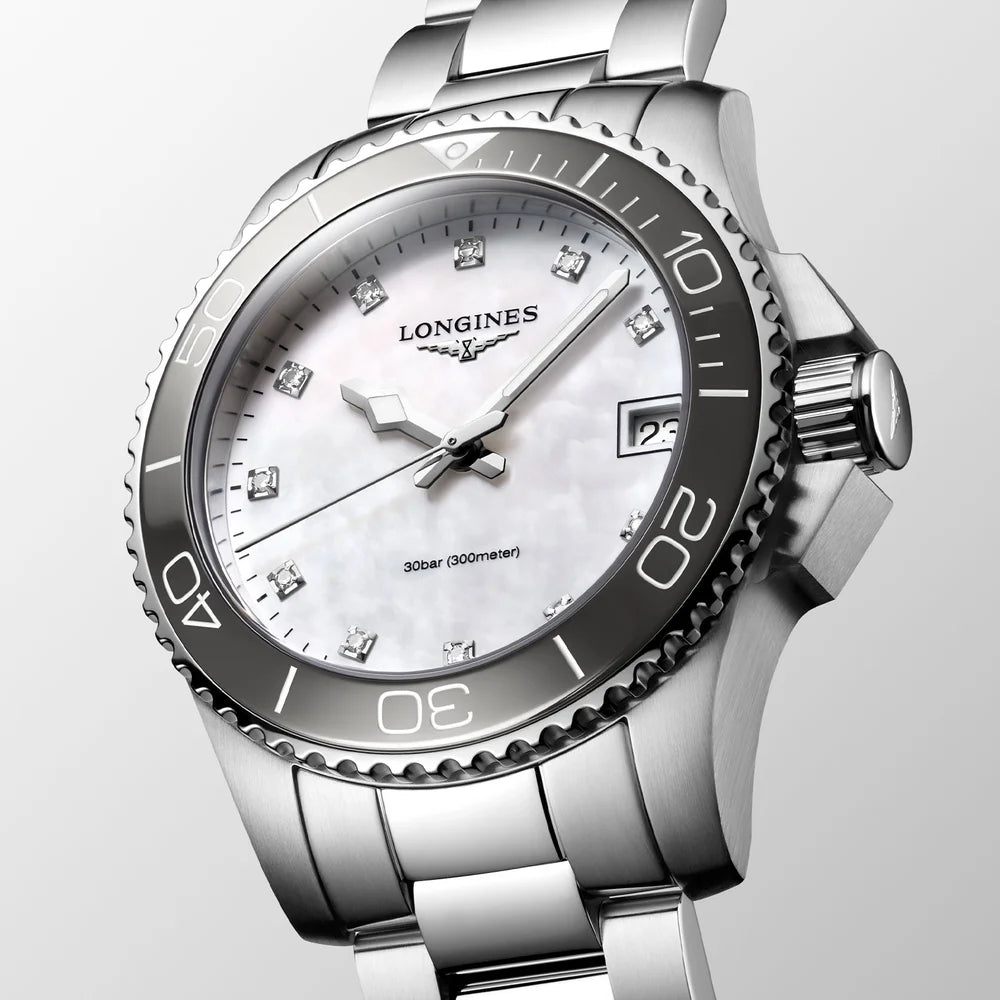 Longines Hydroconquest Uhr 32 mm Edelstahl