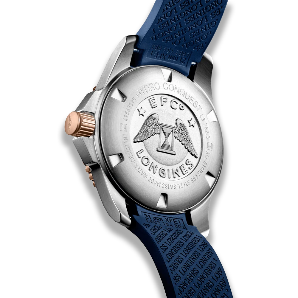 Longines HydroConquest Kollektion Kautschukband blau