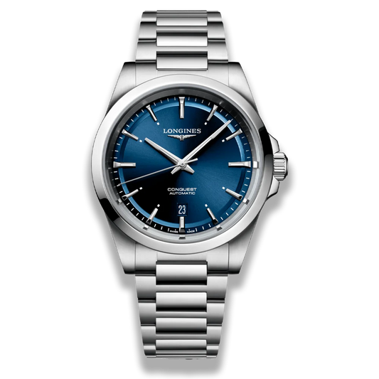 Longines Conquest blau