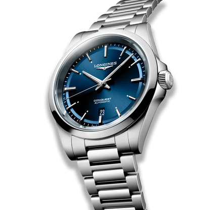 Longines Conquest blau