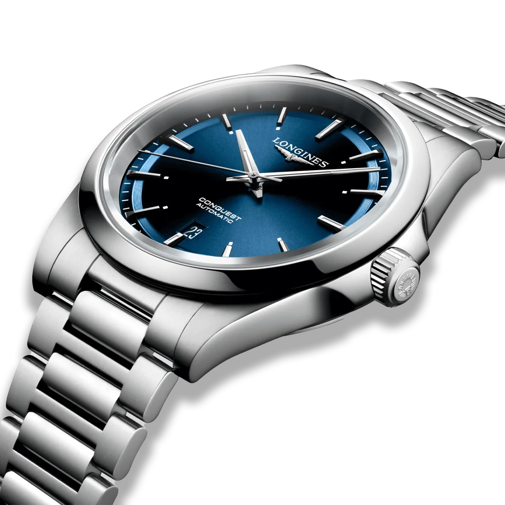 Longines Conquest blau