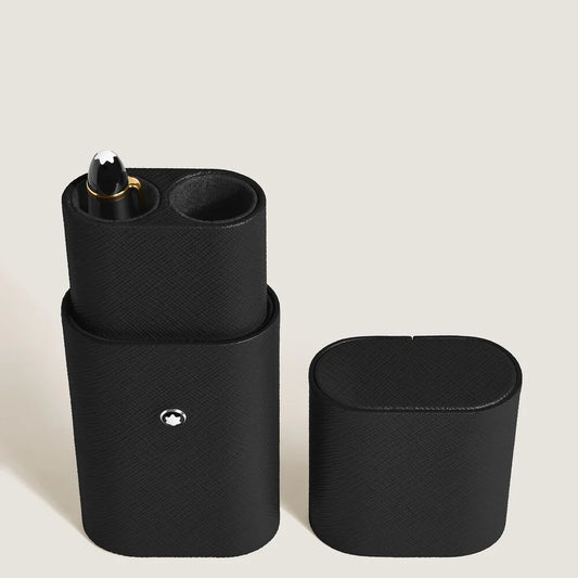 Montblanc Schreibgeräteetui aus schwarzem Sartorial Leder online kaufen