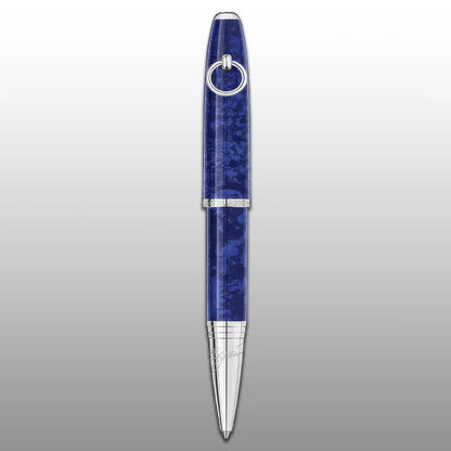 Montblanc Muses Elizabeth Taylor Kugelschreiber Sonderedition mit dunkelviolettem Marmorlack