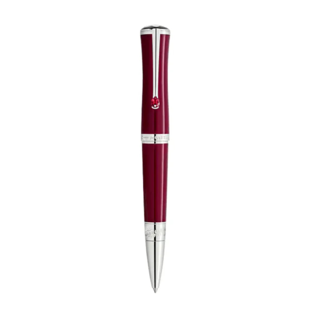 Montblanc Muses Maria Callas Kugelschreiber mit synthetischem Rubinstein