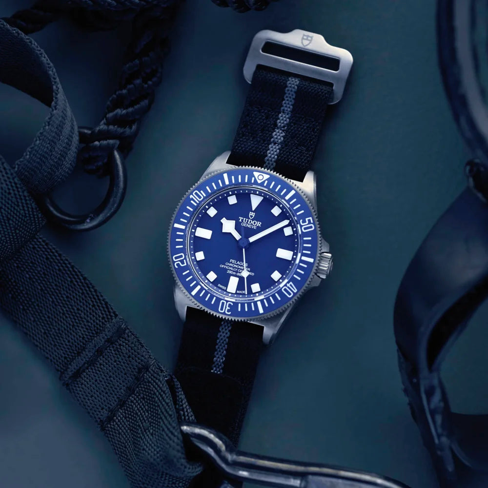 Tudor®  Pelagos FXD Ziffernblatt blau