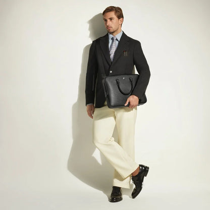 Original Montblanc Dokumententasche Sartorial Schwarz – Premium Design exklusiv in der Boutique Kitzbühel erhältlich