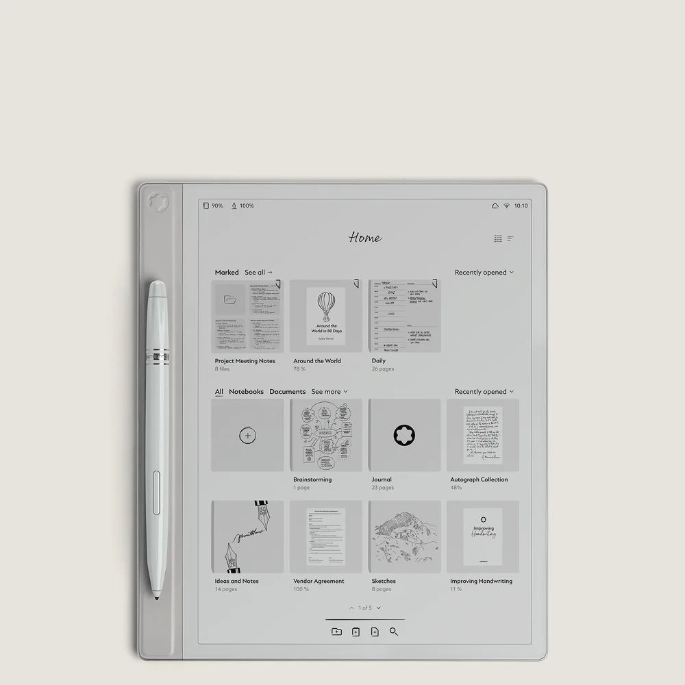 Montblanc Digital Paper Grau Luxus Schreibgerät online kaufen Kitzbühel 