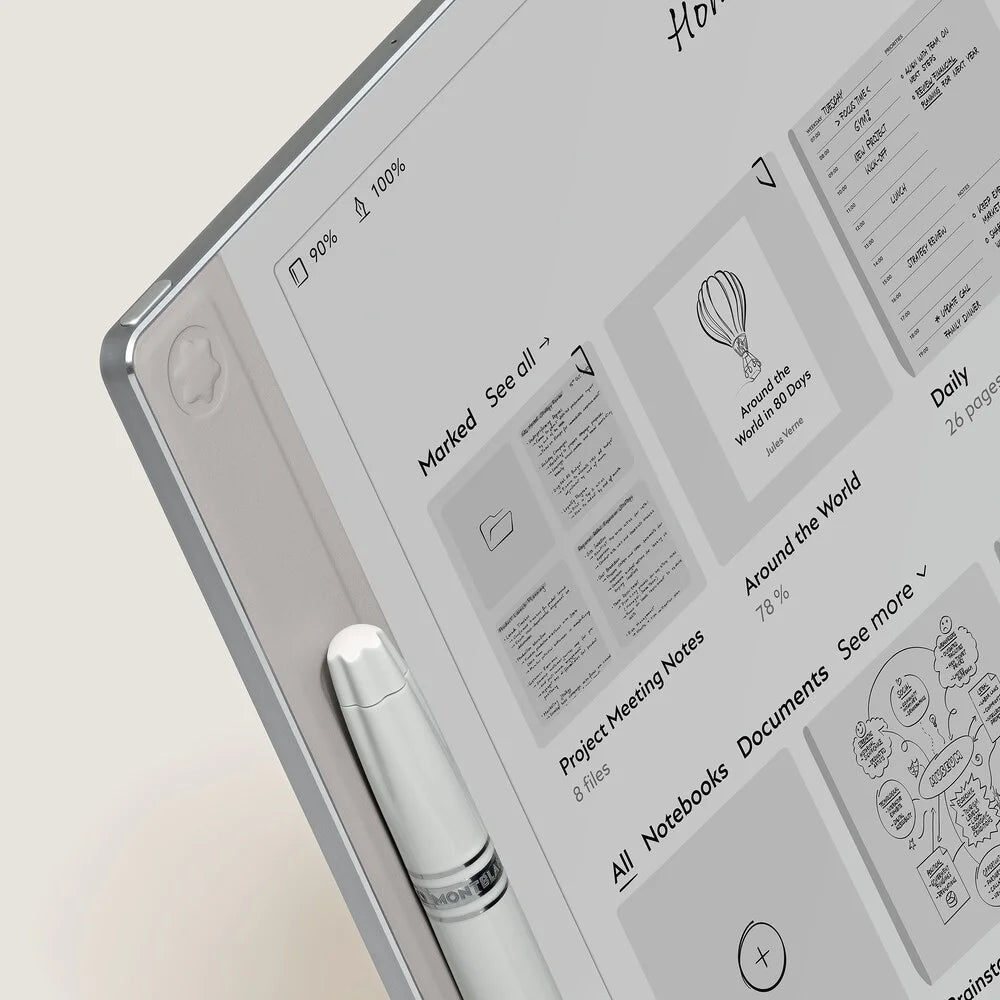 Exklusives Montblanc Digital Paper Grau – Innovative Technik und luxuriöses Design für stilbewusste Kundschaft in Kitzbühel