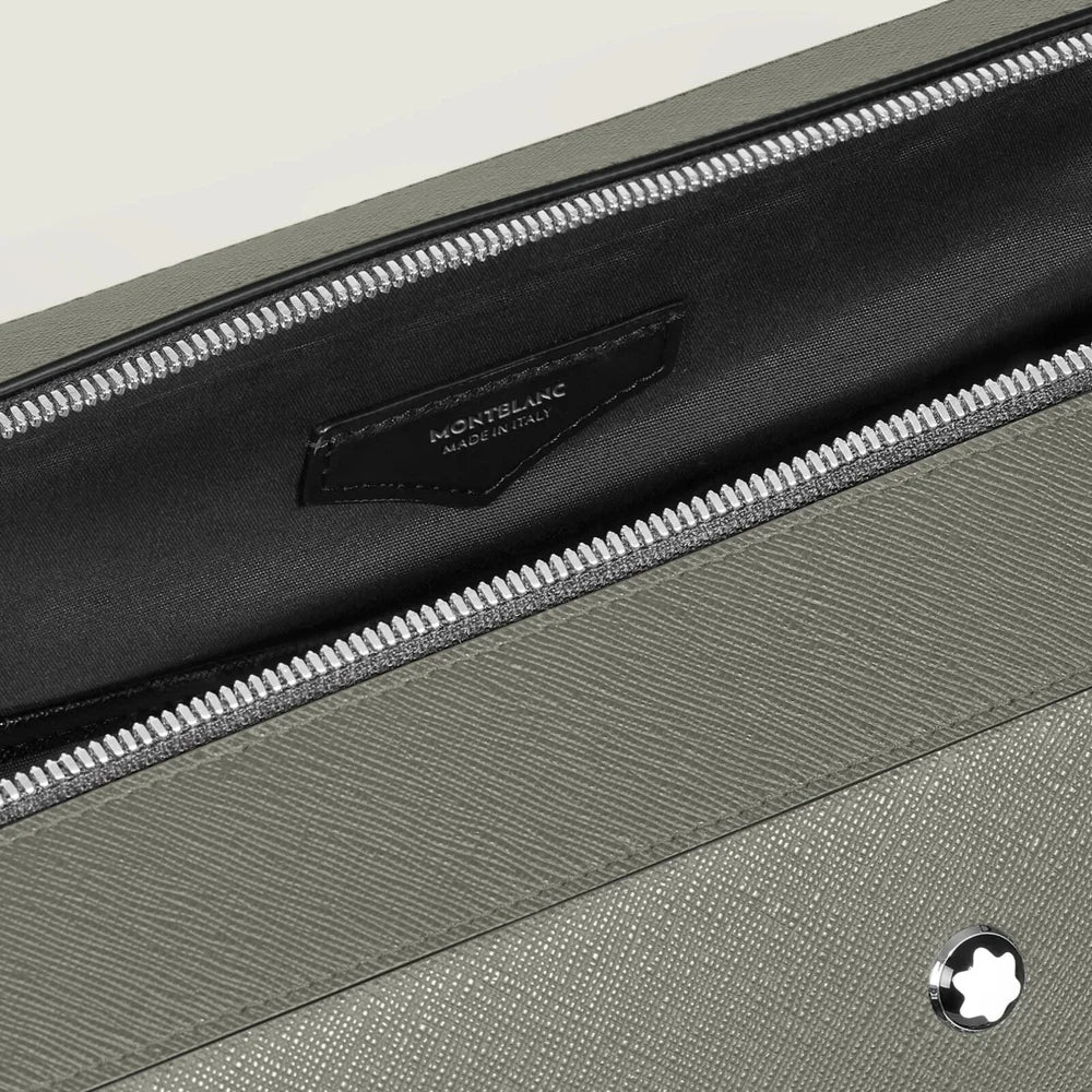 Exklusive Montblanc Dokumententasche Grau Saffianleder online bestellen Tirol Business Accessoire 