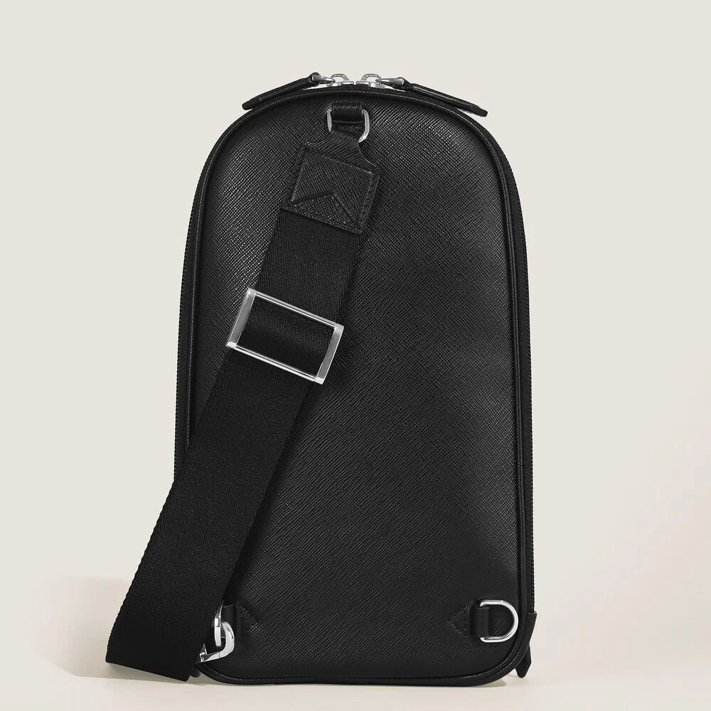 Luxus Aktentasche Montblanc Sartorial Dokumententasche Medium Grey Leder kaufen Kitzbühel 