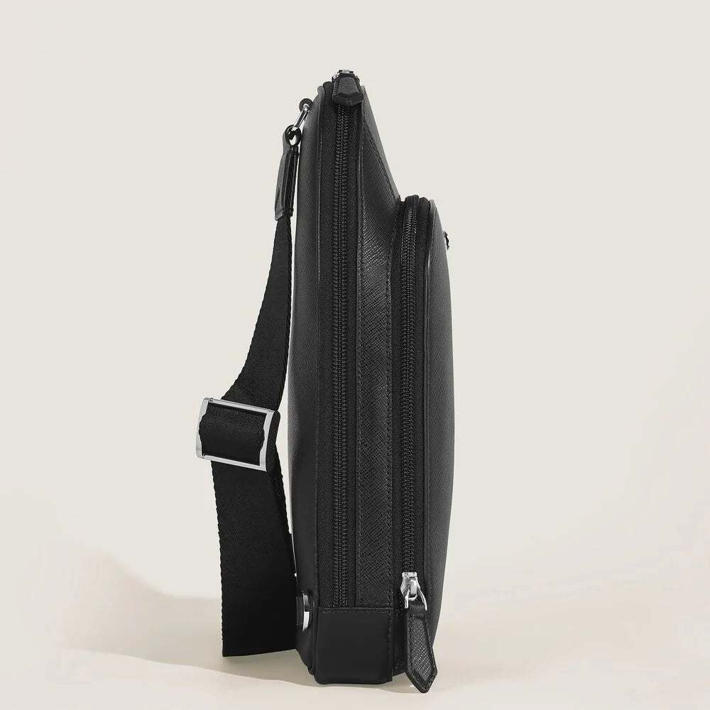 Kitzbühel City Bag  Hochwertige Montblanc Sling Bag mit Reißverschlussfächern