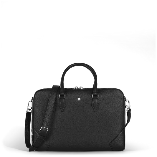 Montblanc große Dokumententasche Leder schwarz kaufen Boutique Kitzbühel Business Luxus 