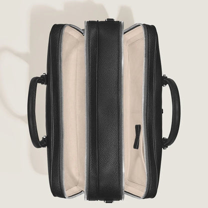 Montblanc große Business Tasche Leder schwarz – Beratung Boutique Tirol Manager Tasche 