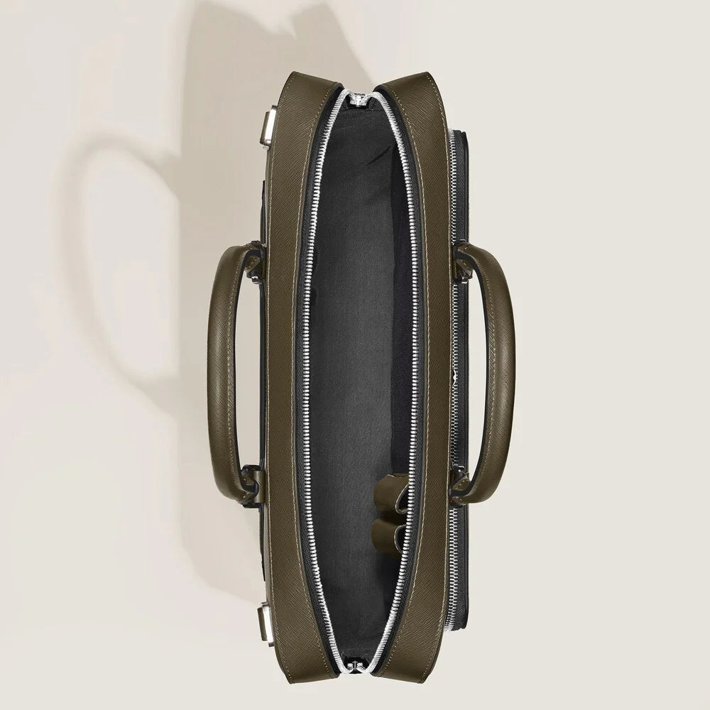 Online bestellen Tirol -Exklusive Montblanc Businessmappe Leder khaki