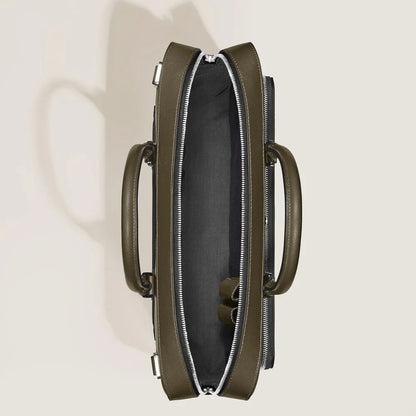 Online bestellen Tirol -Exklusive Montblanc Businessmappe Leder khaki