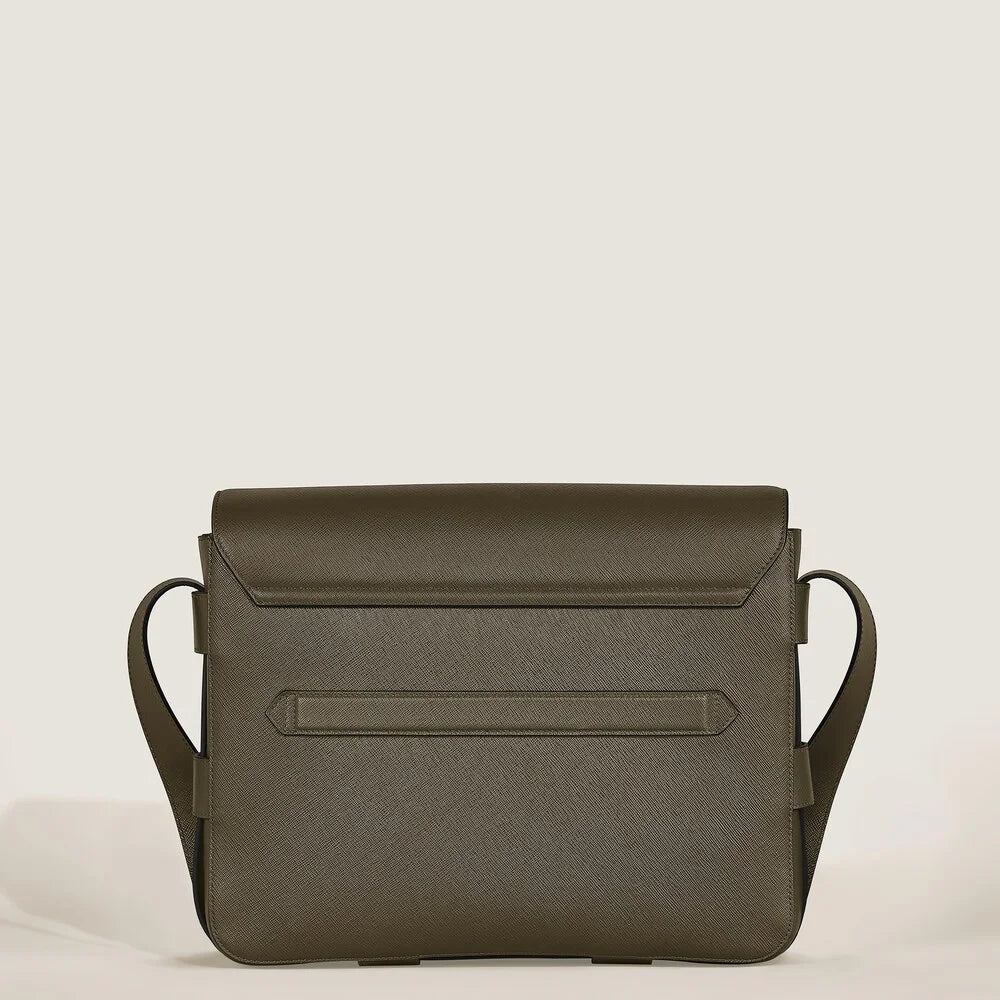 Luxus Messenger Bag Montblanc Sartorial Leder mit Laptopfach Boutique Tirol 