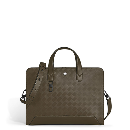 Montblanc schmale Dokumententasche Extreme 3.0 Leder khaki Kitzbühel kaufen 