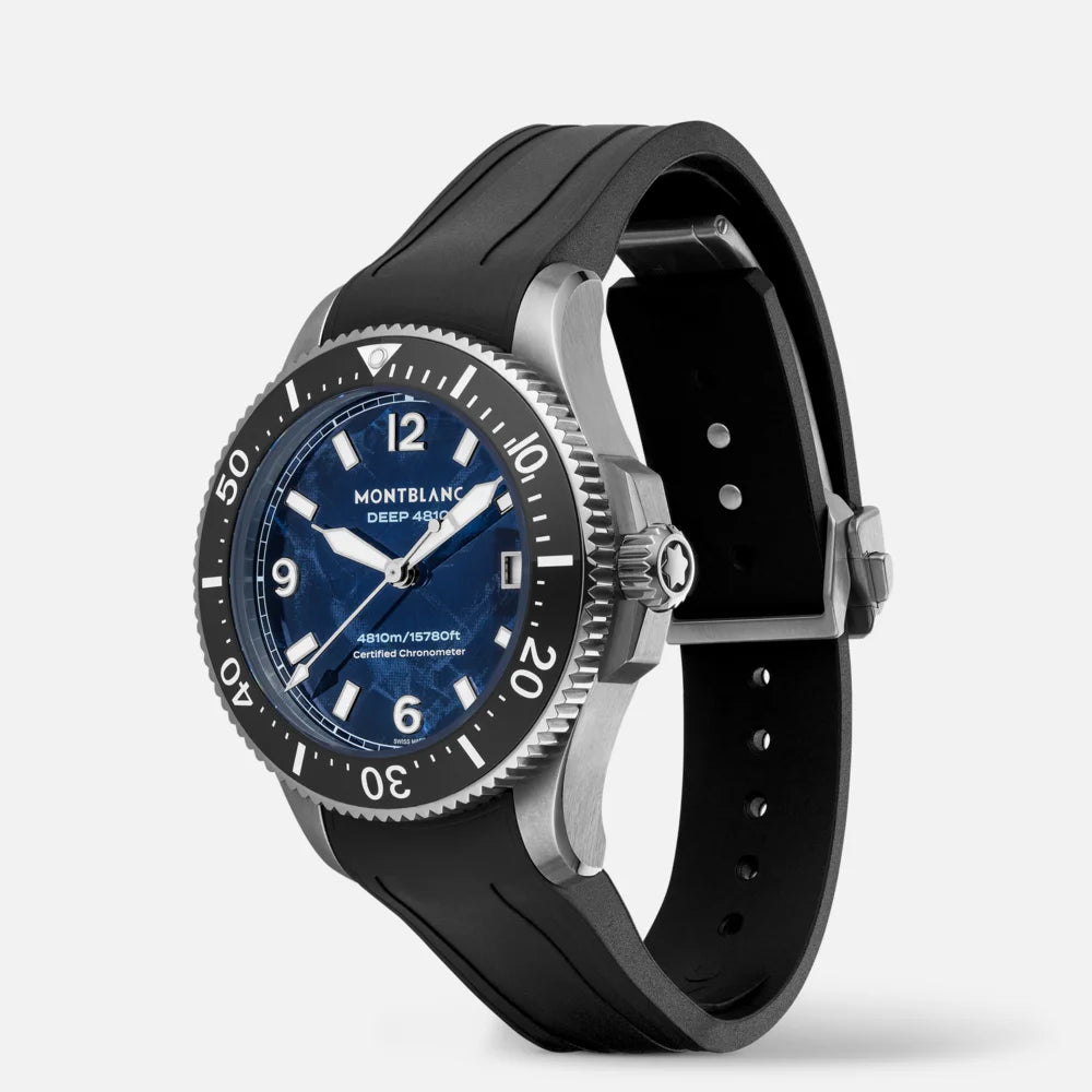 Montblanc Iced Sea 0 Oxygen Deep 4810 exklusive Taucheruhr kaufen, Luxusuhren mit Saphirglas und Titan in Kitzbühel, Tirol online bestellen