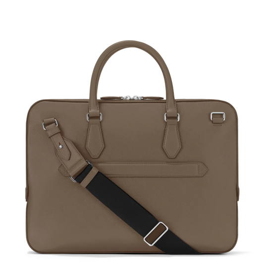 Montblanc® Sartorial Dokumententasche schmal in Beige