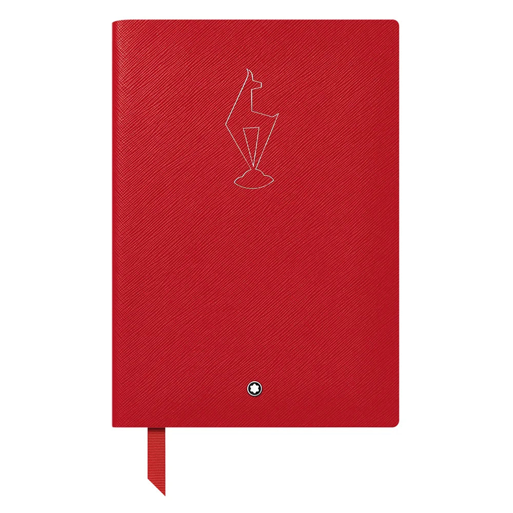 Montblanc Fine Stationery Kitzbühel Notebook 146 Rot-liniert