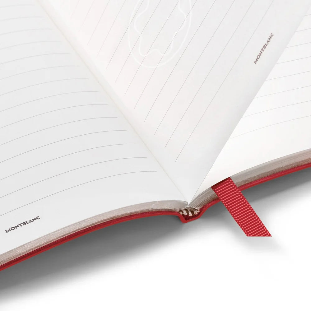 Montblanc Fine Stationery Kitzbühel Notebook 146 Rot-liniert