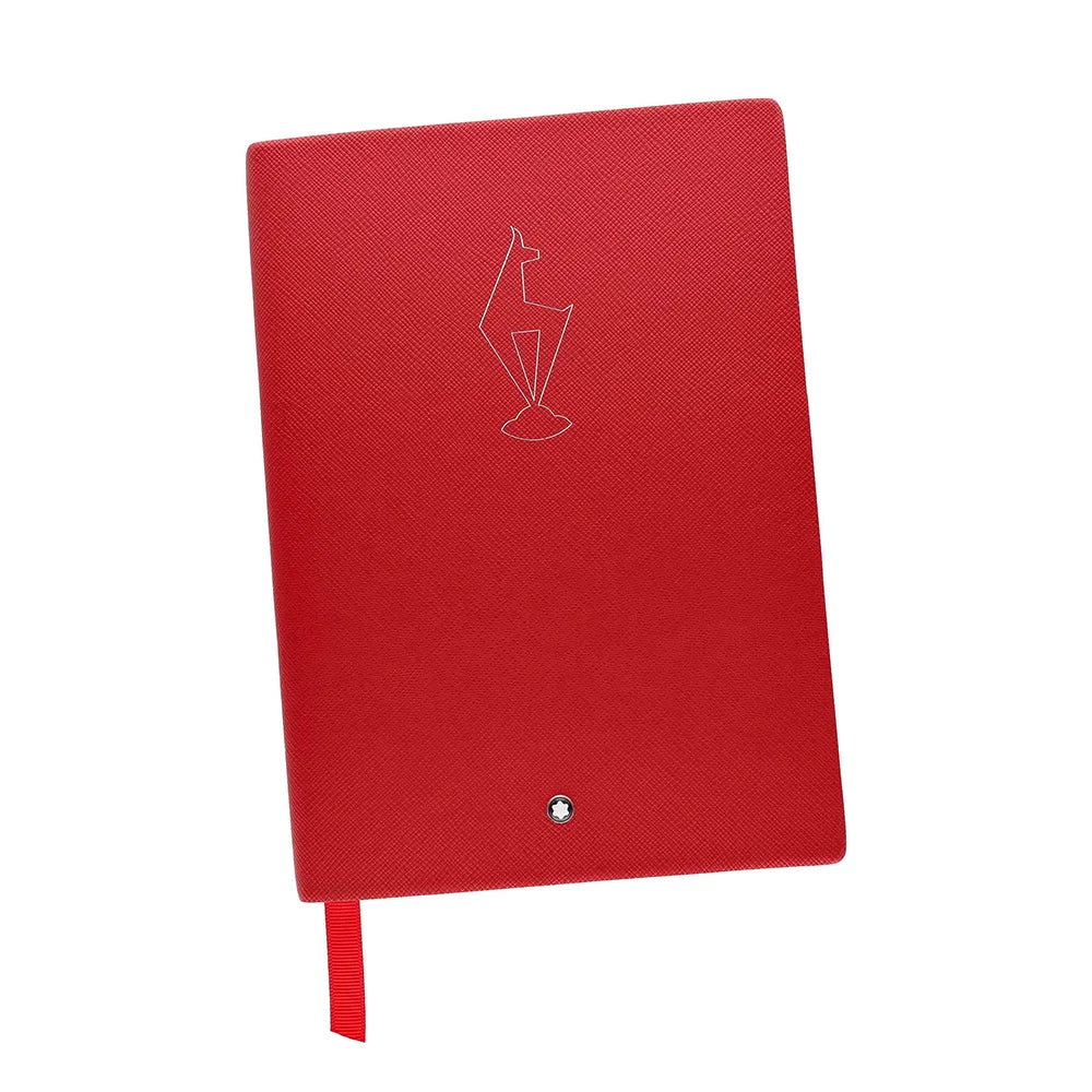 Montblanc Fine Stationery Kitzbühel Notebook 146 Rot-liniert