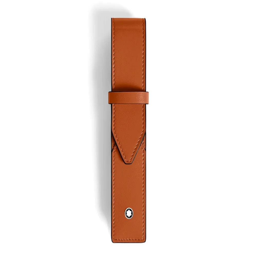 Montblanc Meisterstück Stiftetui Leder Rostfarben für 1 Schreibgerät