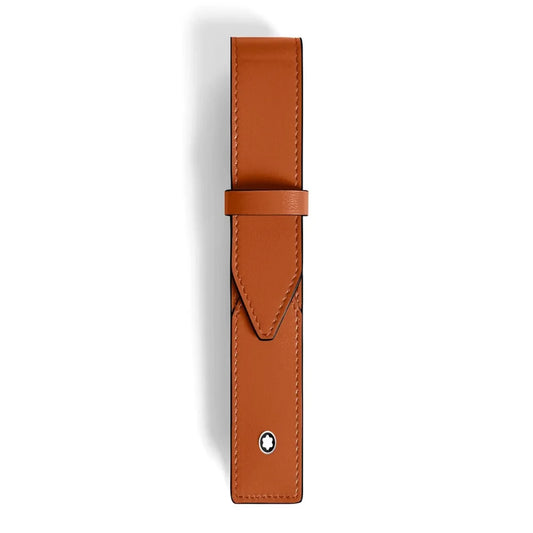 Montblanc Meisterstück Stiftetui Leder Rostfarben für 1 Schreibgerät