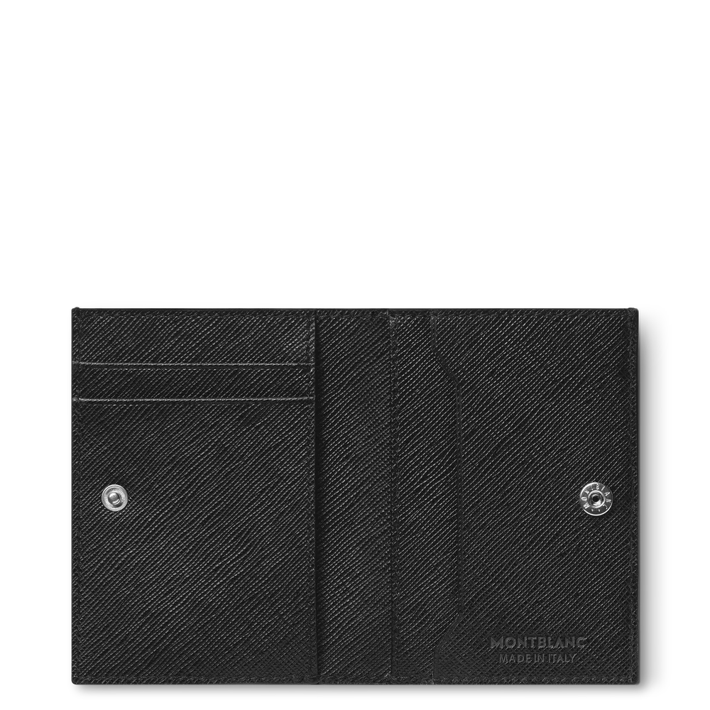 Innenansicht der Montblanc Brieftasche mit drei Kreditkartenschlitzen