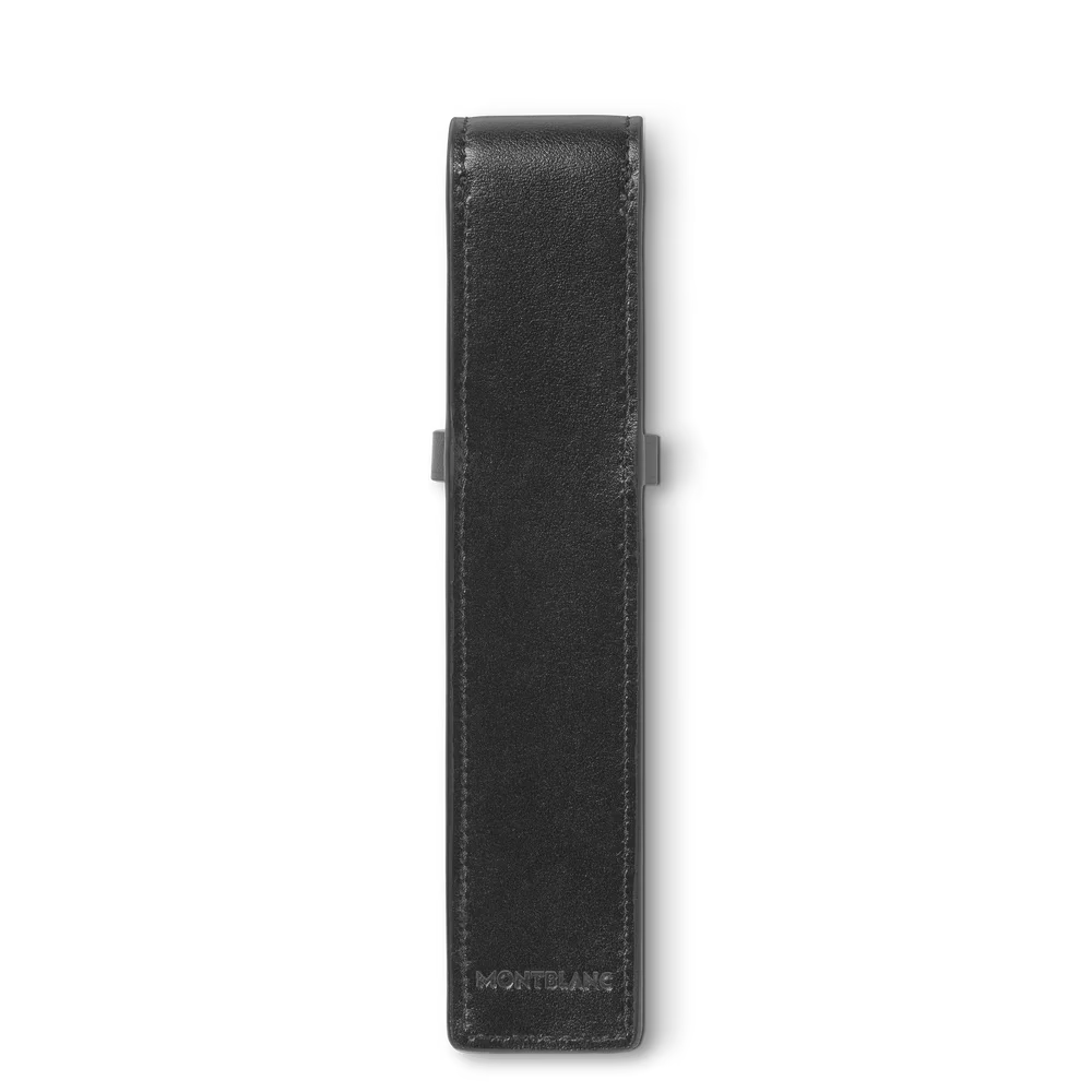 Hochwertiges Montblanc Schreibgeräte schwarzes Etui für Füllfederhalter und Kugelschreiber
