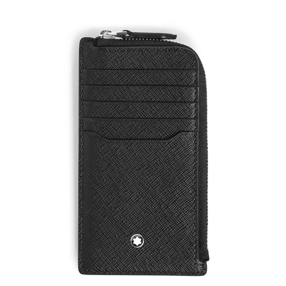 Montblanc Kartenetui 8cc aus schwarzem Sartorial Leder
