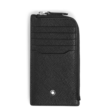 Montblanc Kartenetui 8cc aus schwarzem Sartorial Leder