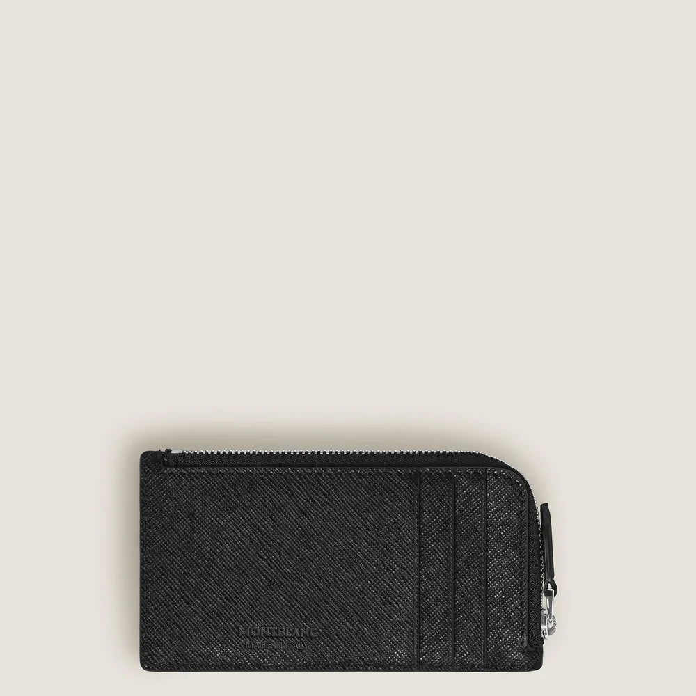 Montblanc Kartenhalter mit zusätzlichen Taschen und Reißverschlussfach