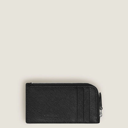 Montblanc Kartenhalter mit zusätzlichen Taschen und Reißverschlussfach