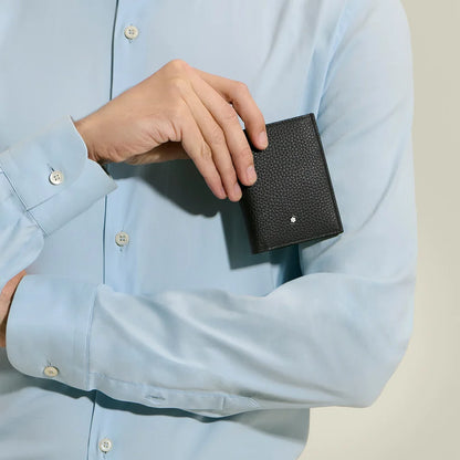 Schwarze Montblanc Brieftasche als exklusives Geschenk für besondere Anlässe