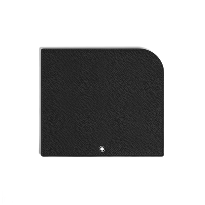Schwarzes Mauspad aus Grain Leder