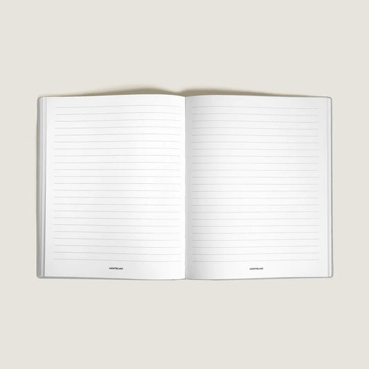 Linierte Papierseiten des großen Montblanc Notizbuch Refills
