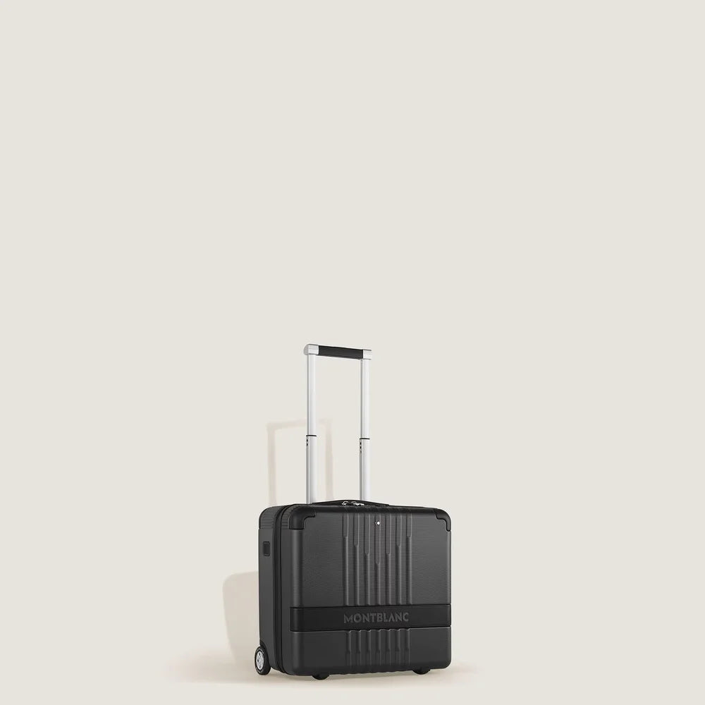 Montblanc Pilotenkoffer mit gepolstertem Laptopfach für Geschäftsreisen