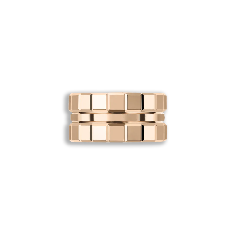 Exklusiver Statement-Ring Chopard Ice Cube – 18 Karat Roségold, luxuriöse Handwerkskunst, ikonisches Premium-Schmuckstück, begehrtes Sammlerobjekt, bei Juwelier und Goldschmied Schroll in Kitzbühel Tirol.