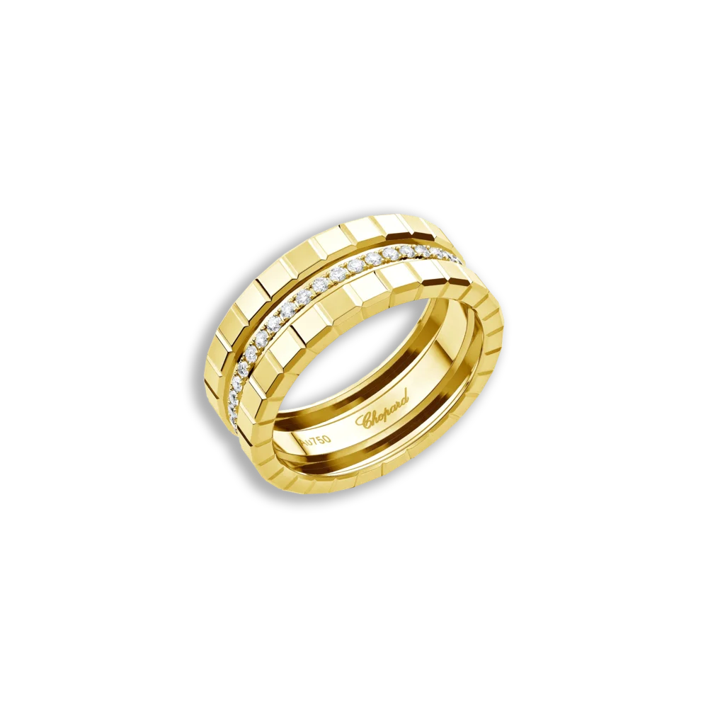 Ice Cube • Ring • Gelbgold • Diamant