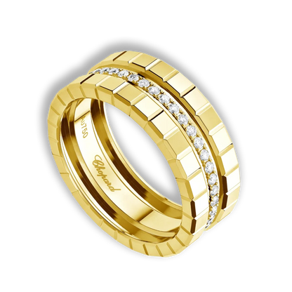 Ice Cube • Ring • Gelbgold • Diamant