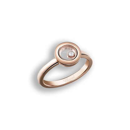 Happy Diamonds • Icons Ring • Roségold • voll eingefasst