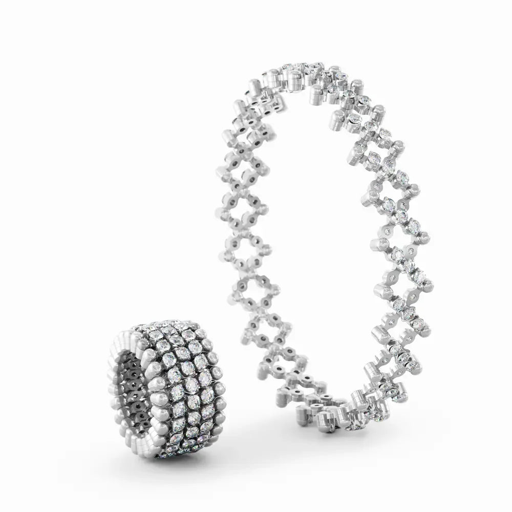 Serafino Consoli Brevetto Multi-Size Ring und Armband Weißgold online kaufen – exklusiver Diamantschmuck, sicher im Juwelier-Tirol-Shop