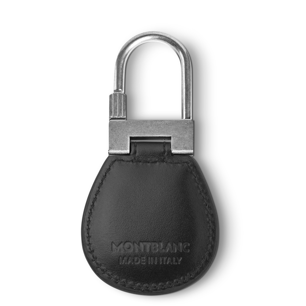 Schwarzer Leder Schlüsselanhänger Montblanc Meisterstück Kollektion Tirol