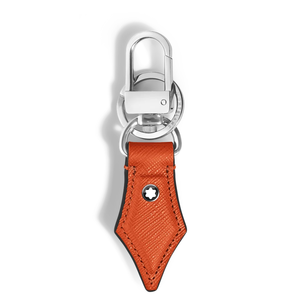 Exklusiver Montblanc Schlüsselanhänger Füllfederhalterspitze in mandarine online kaufen