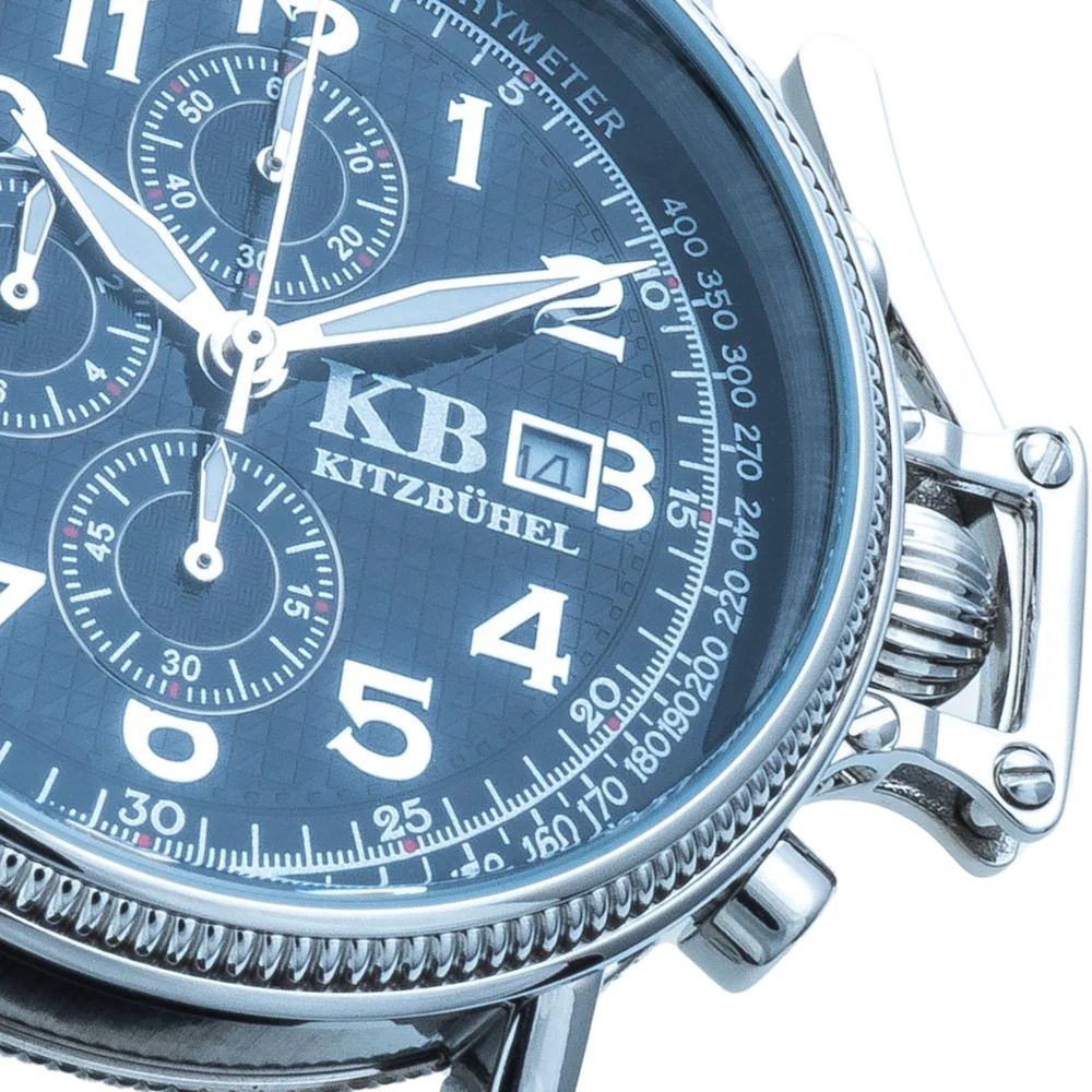 KB Uhr Spezial Stoppwatch Edelstahl