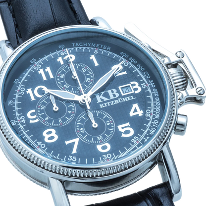 KB Uhr Spezial Stoppwatch Edelstahl